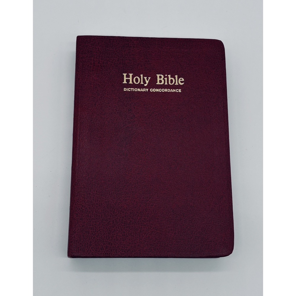 Thomas Nelson Holy Bible King James Version KJV Red Letter 173R 1977 Burgundy